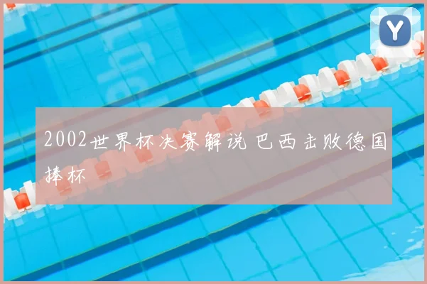 2002世界杯决赛解说 巴西击败德国捧杯